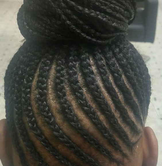 Hairstyle inspiration from the salon